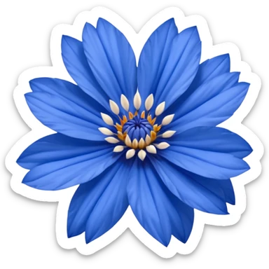 cornflower sticker