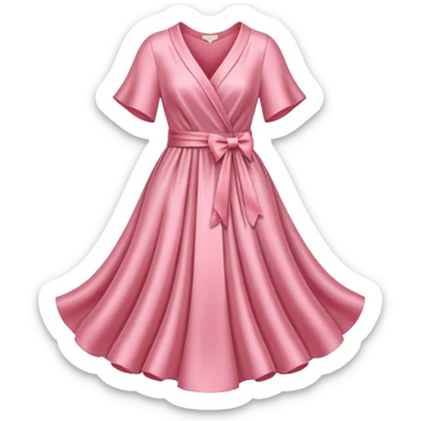 Robe rose  sticker