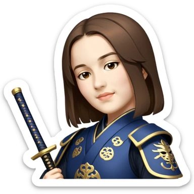 Samurai Strategist sticker
