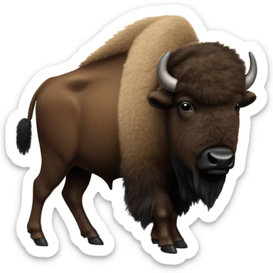 Oklahoma Baptist University bison sticker