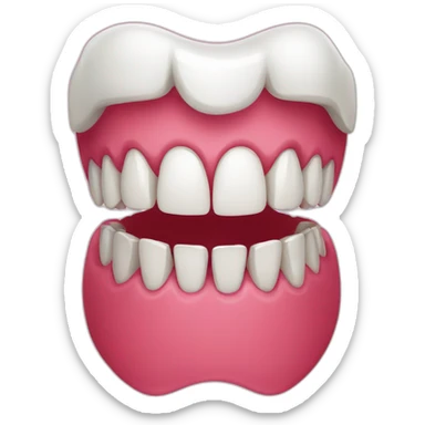 teeth sticker