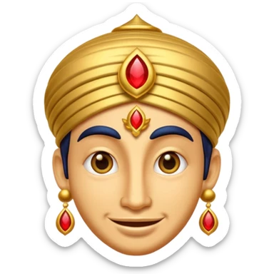 CREATE A EMOJI ALLADIN"S CHIRAG sticker