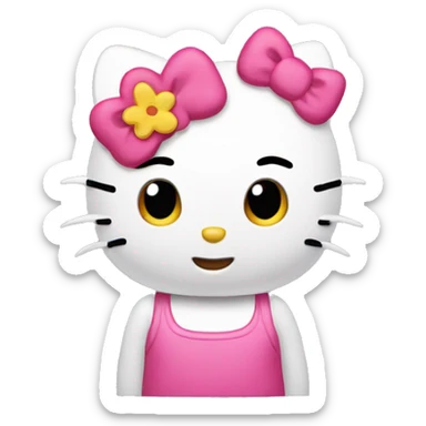 Hello kitty sticker