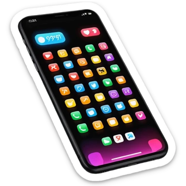 phone notification 999+ sticker