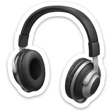 headphones  sticker