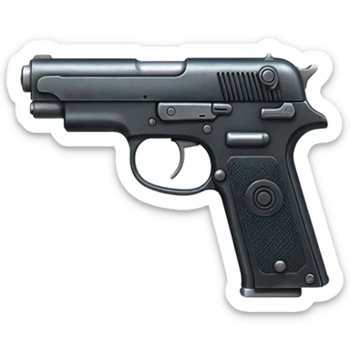 Pistola sticker