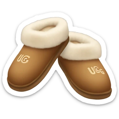 UGG slippers  sticker