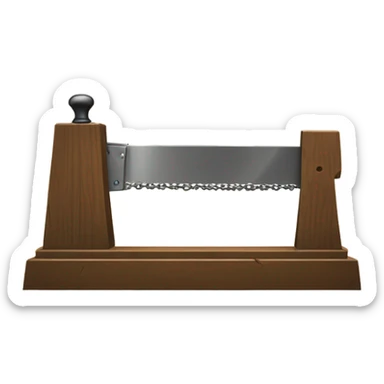 Classic guillotine  sticker