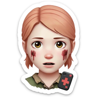 Clicker from the last of us  sticker