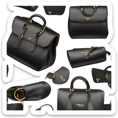 Prada bag sticker
