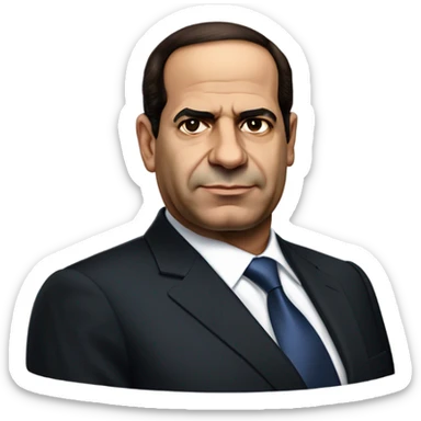 abdel fattah el-sisi sticker