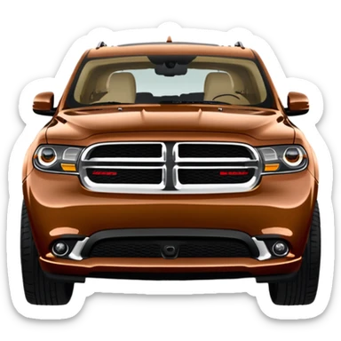 Dodge durango rt 2025 marrón  sticker