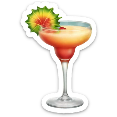 Cocktail drink tropical  sticker