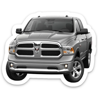 Grey 2016 ram 1500 sticker