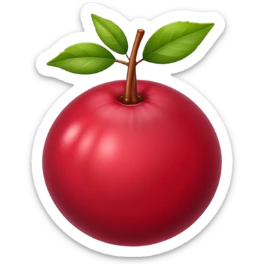 Cranberry sticker