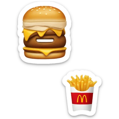 McDonald’s  sticker