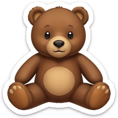 Tu peux me gênerer un Emoji d' ours  dans le style du jeu Super Bear Adventure sticker