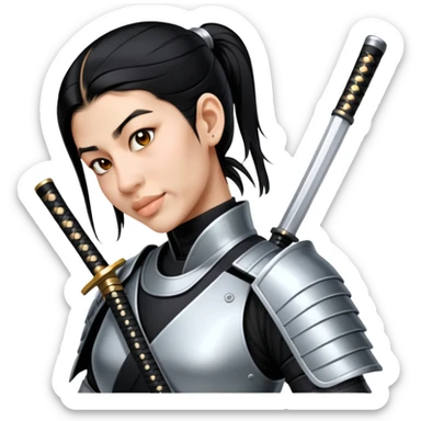 Modern Samurai sticker