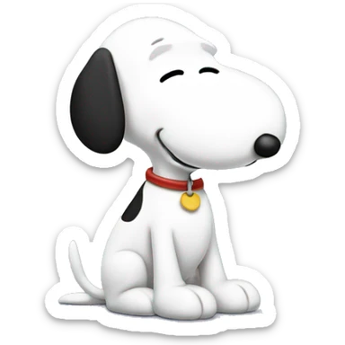Snoopy sticker