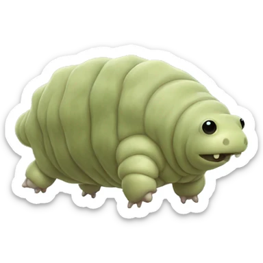 Tardigrade sticker