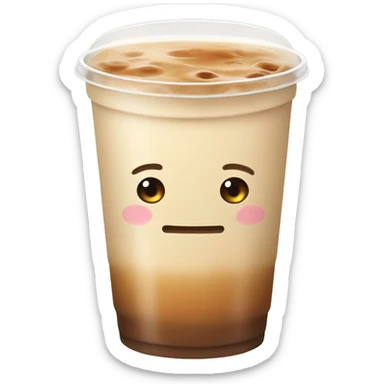 Milk tea  sticker