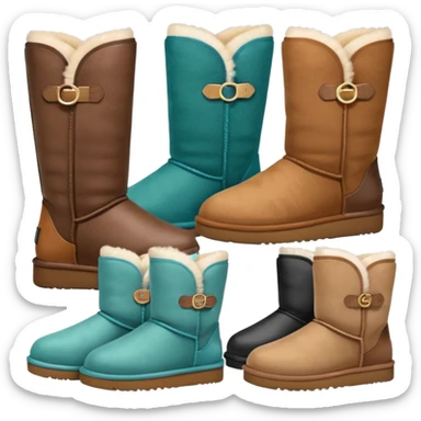10 ugg innovativi + borse abbinate con i colori trend moda sticker