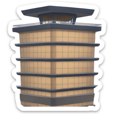 PHX Sky Harbor Tower sticker