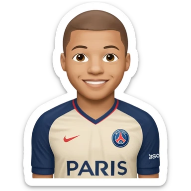 Mbappe psg sticker