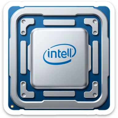 Intel processor sticker