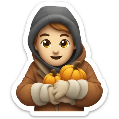 cozy autumn  sticker
