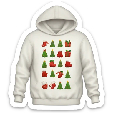 sweatshirt Christmas  sticker