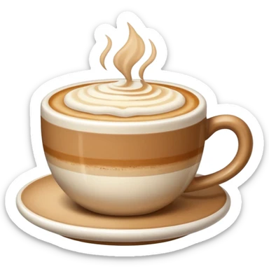small Cappuccino sticker