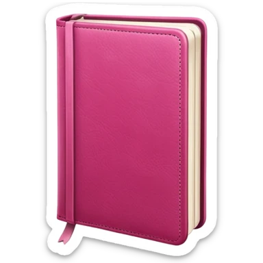 Libro rosa sticker
