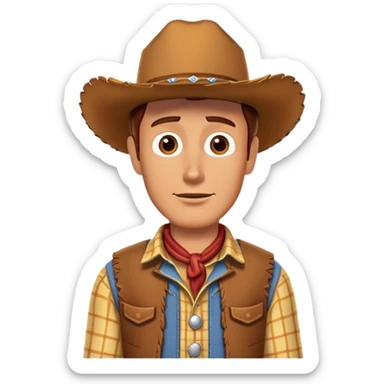 Woody from Toy Story sticker