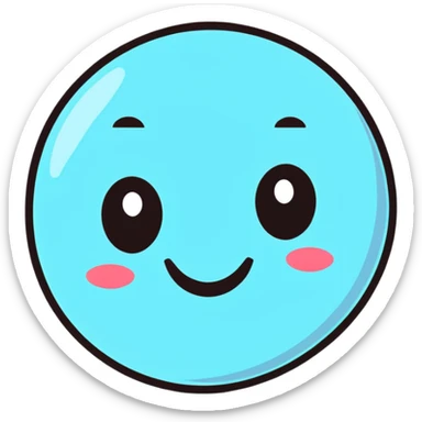 playful abstract emoji sticker