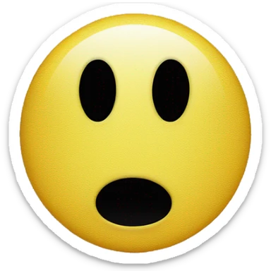 circle yellow emoji with x eyes sticker