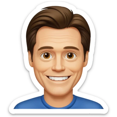 jim carrey sticker