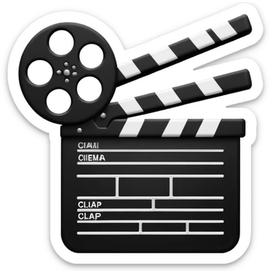 a cinema clap sticker