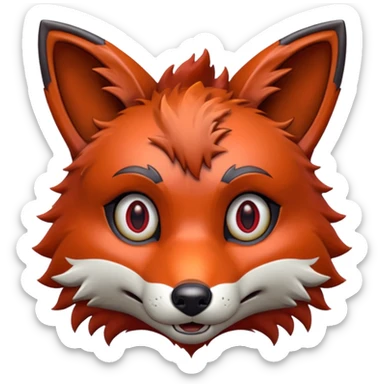 Foxy animatronic  sticker