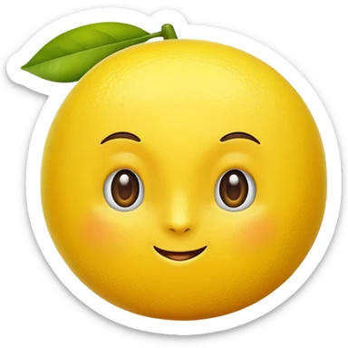 lemon sticker