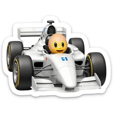 Egg in formula 1 car sticker