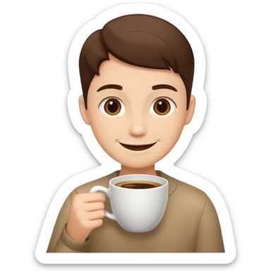 Enjoyed the catch up and the coffee sticker