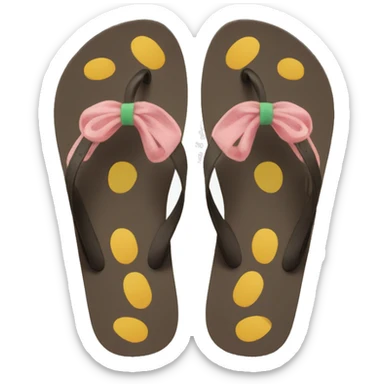 flip-flops sticker