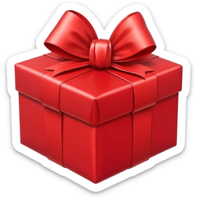 christmas present sticker