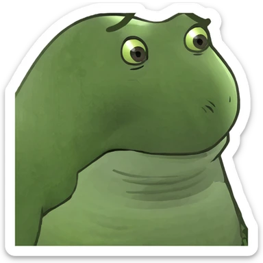 very muscular Shrek soothing Elon Musk, glossy meme style, bright and comical sticker