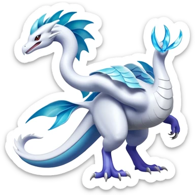 Lugia-suicune-salamence-hybrid, full body sticker