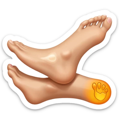 Foot tapping gif sticker
