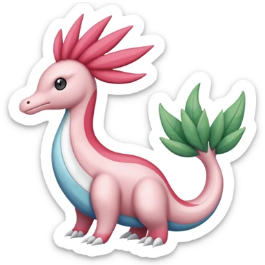 Mezprit-Milotic-Shaymin-Palkia-Pokémon, full body sticker