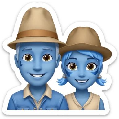 dave and bambi sticker