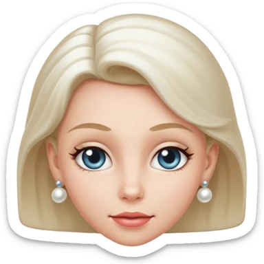 An emoji of the movie character Pearl sticker